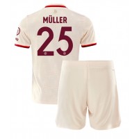 Bayern Munich Thomas Muller #25 Fußballbekleidung 3rd trikot Kinder 2024-25 Kurzarm (+ kurze hosen)